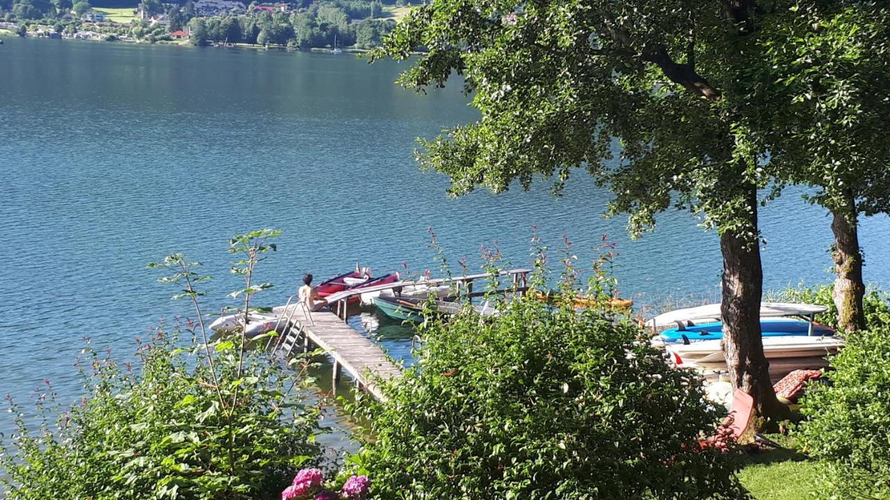 Anna Seeblick Appartement, Haus Haensel&Gretel Am Ossiachersee Mit Direktem Seezugang, Hallenbad Боденсдорф Экстерьер фото