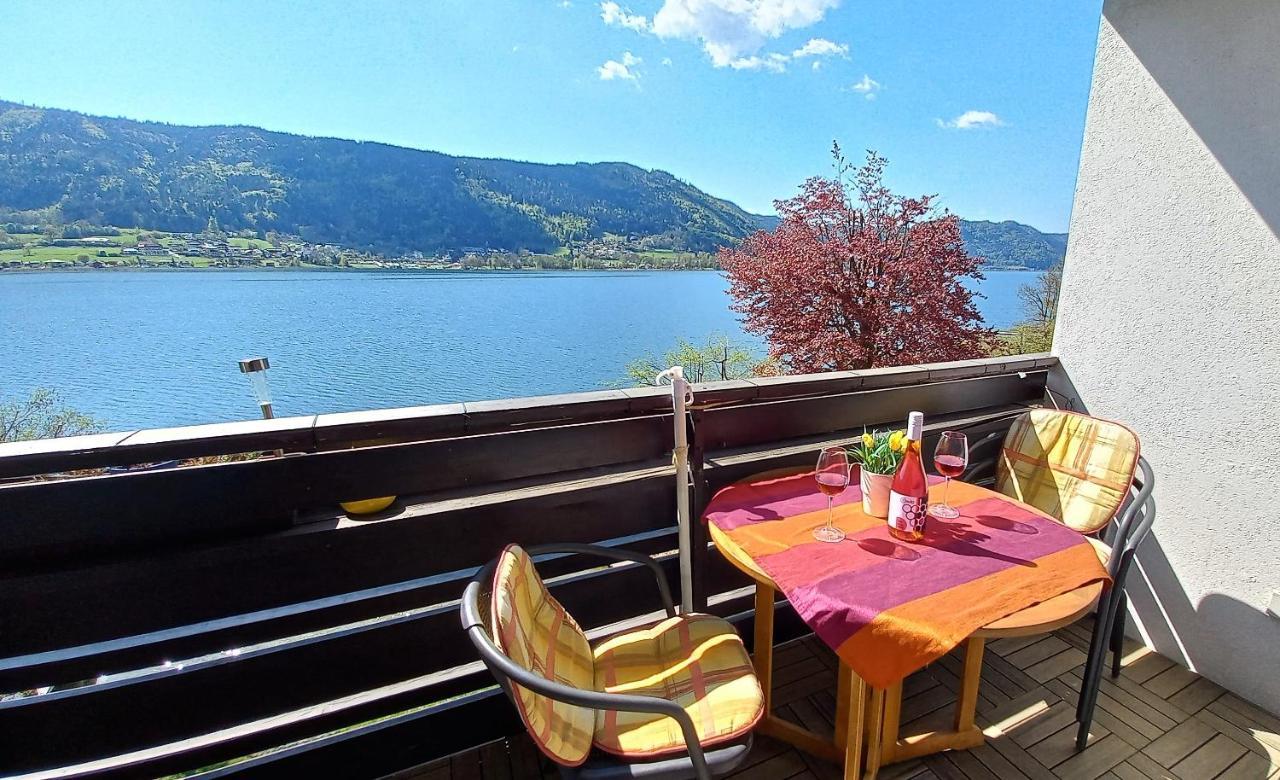 Anna Seeblick Appartement, Haus Haensel&Gretel Am Ossiachersee Mit Direktem Seezugang, Hallenbad Боденсдорф Экстерьер фото