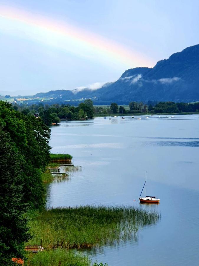 Anna Seeblick Appartement, Haus Haensel&Gretel Am Ossiachersee Mit Direktem Seezugang, Hallenbad Боденсдорф Экстерьер фото